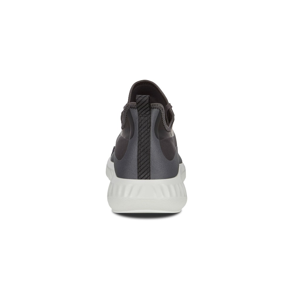 Mens Slip On - ECCO St.1 Lite Sneakerss - Dark Grey - 9436KHNGL